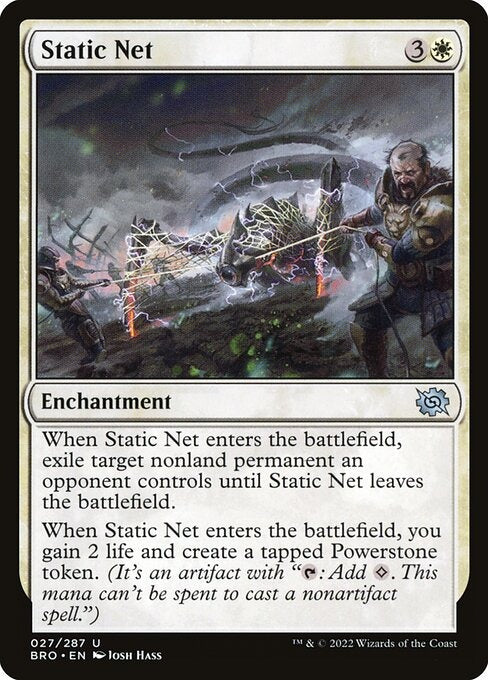 Static Net The Brothers War Card # 27