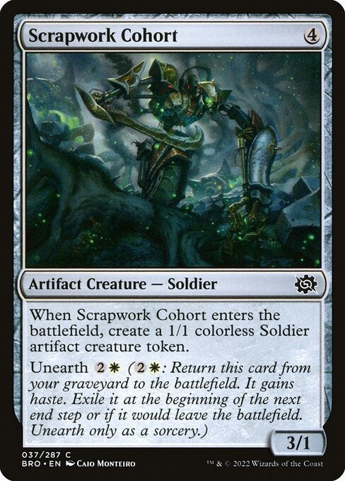 Scrapwork Cohort The Brothers War Card # 37