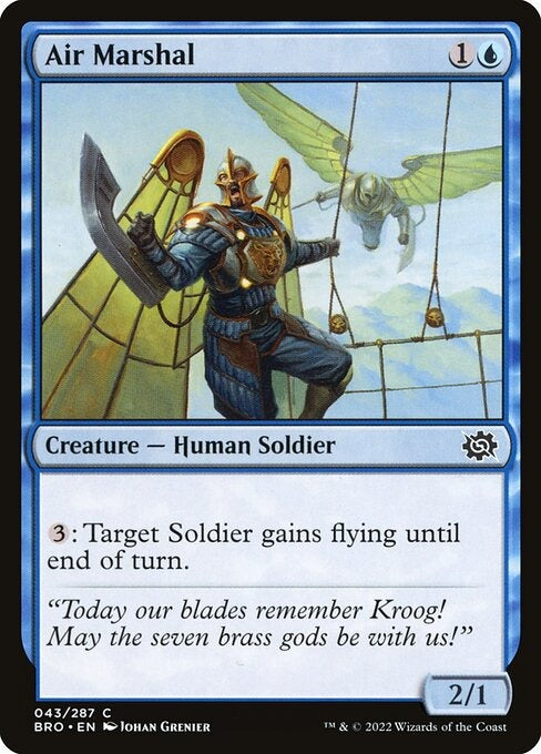 Air Marshal The Brothers War Card # 43