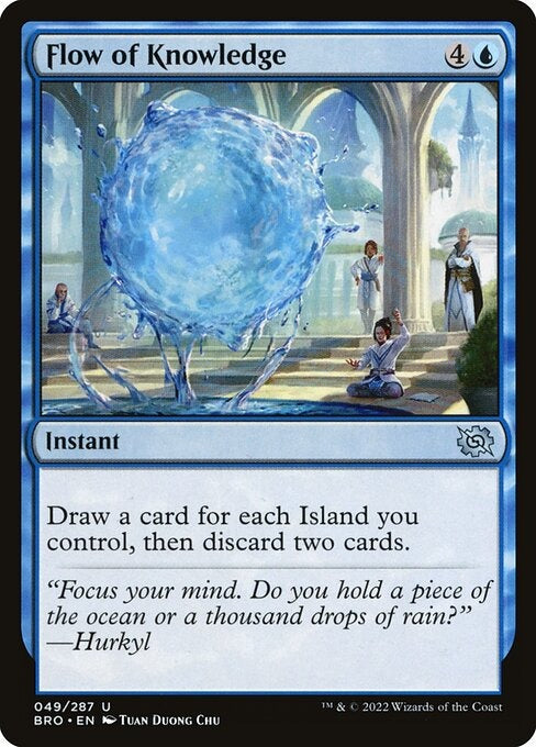 Flow of Knowledge The Brothers War Card # 49