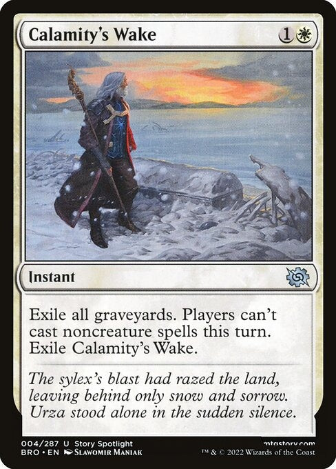 Calamity's Wake The Brothers War Card # 4