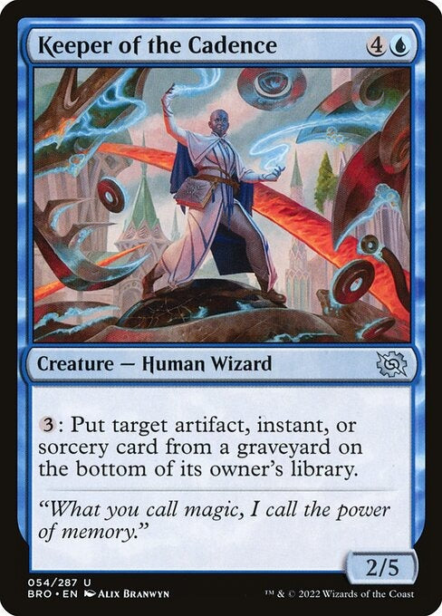 Keeper of the Cadence The Brothers War Card # 54