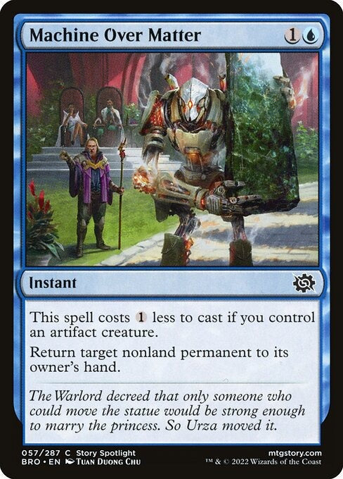 Machine Over Matter The Brothers War Card # 57