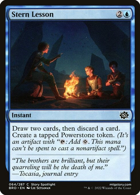 Stern Lesson The Brothers War Card # 64