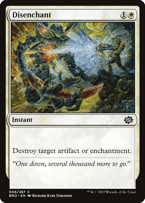 Disenchant The Brothers War Card # 6