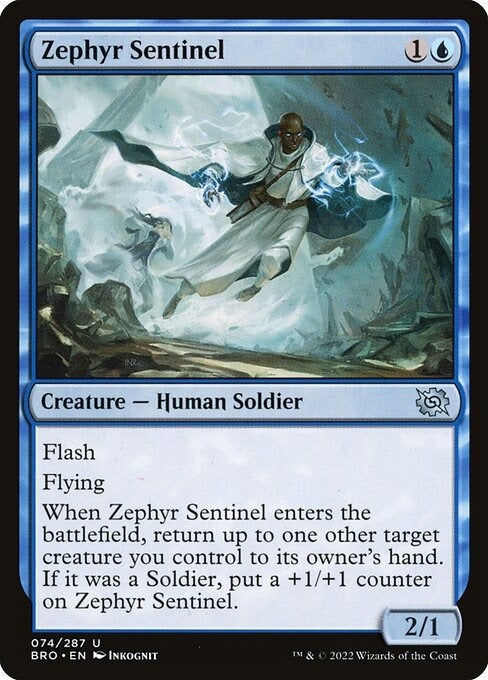 Zephyr Sentinel The Brothers War Card # 74
