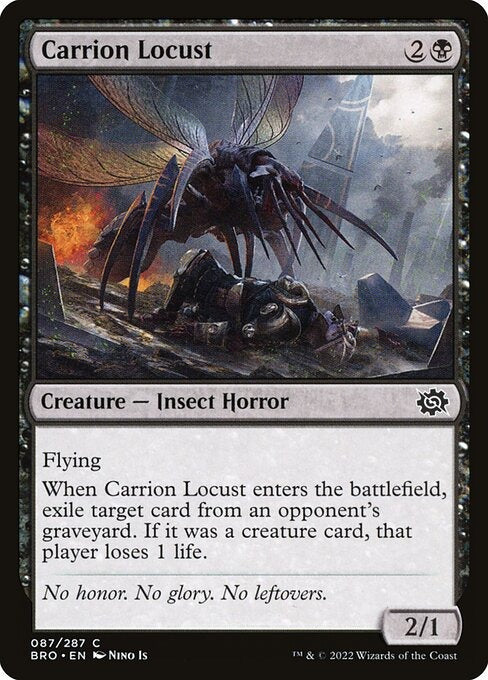 Carrion Locust The Brothers War Card # 87