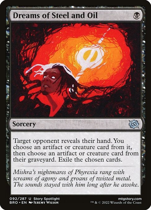 Dreams of Steel and Oil The Brothers War Card # 92