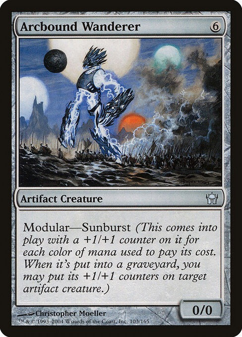 Card # 103  Arcbound Wanderer Fifth Dawn