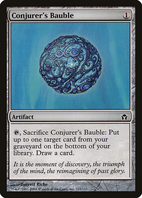 Card # 112  Conjurer's Bauble Fifth Dawn