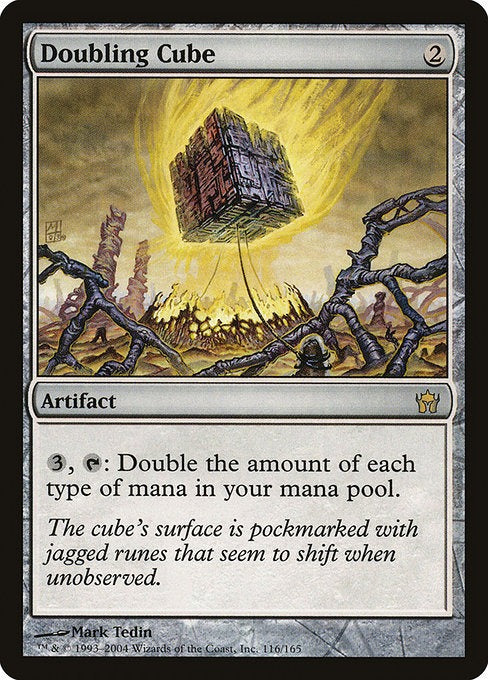 Card # 116  Doubling Cube Fifth Dawn
