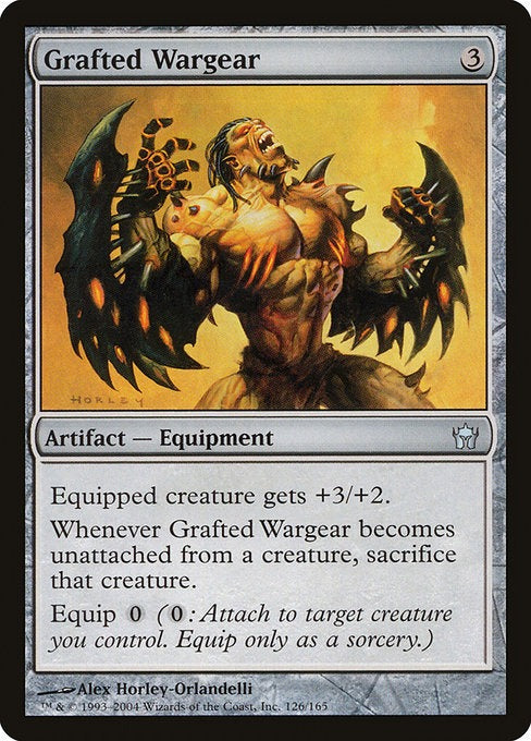 Card # 126  Grafted Wargear Fifth Dawn