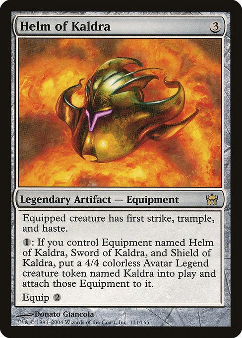Card # 131  Helm of Kaldra Fifth Dawn