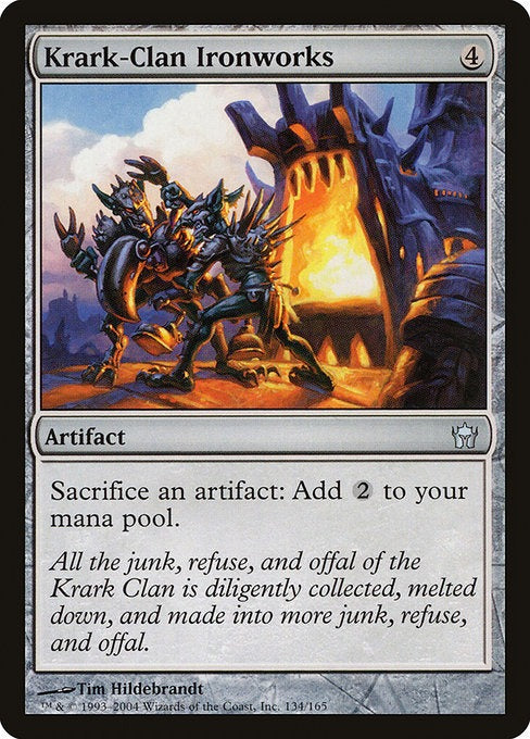 Card # 134  Krark-Clan Ironworks Fifth Dawn