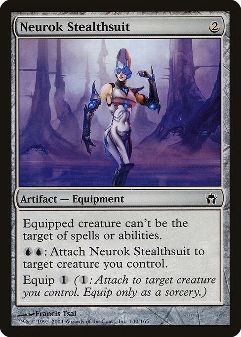 Card # 140  Neurok Stealthsuit Fifth Dawn