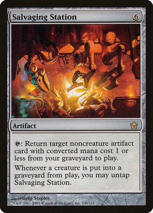 Card # 148  Salvaging Station Fifth Dawn