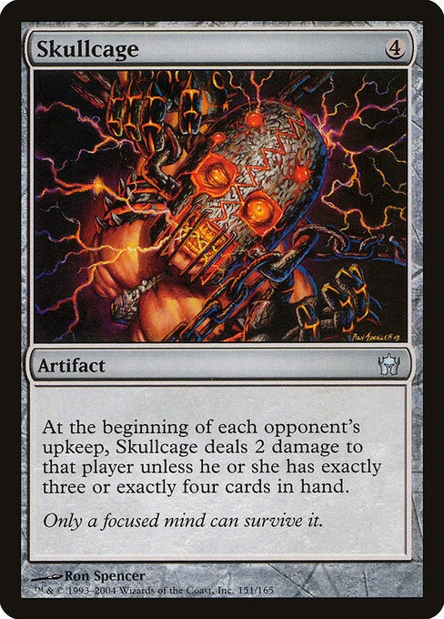 Card # 151  Skullcage Fifth Dawn