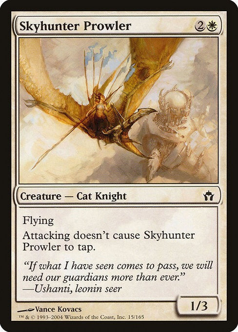 Card # 15  Skyhunter Prowler Fifth Dawn