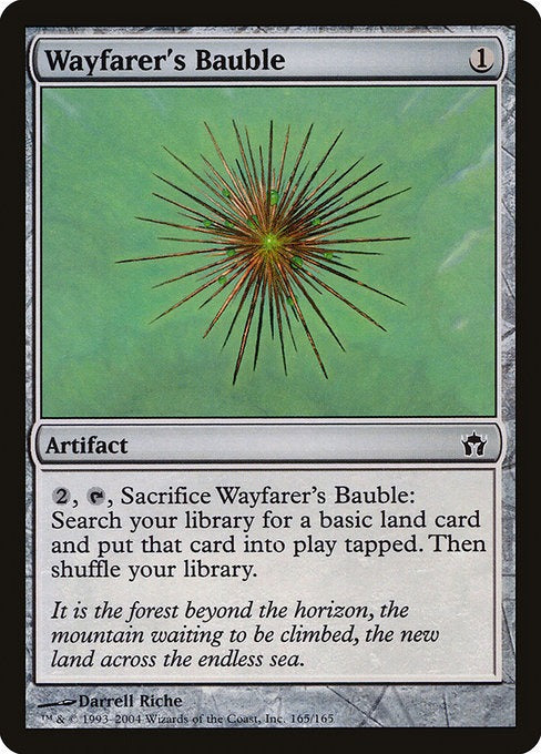 Card # 165  Wayfarer's Bauble Fifth Dawn