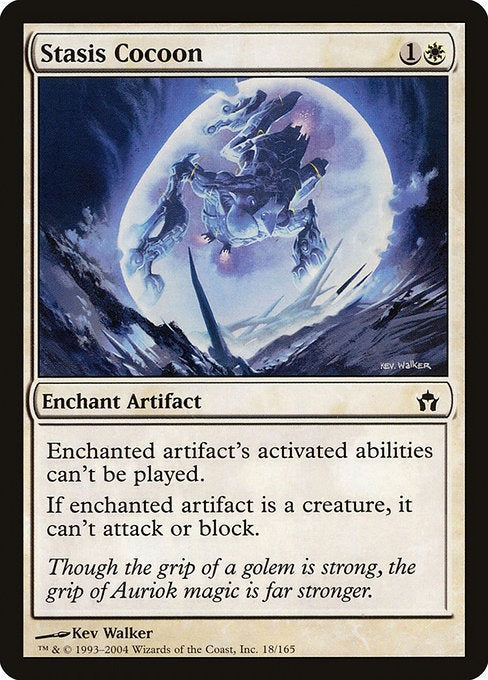 Card # 18  Stasis Cocoon Fifth Dawn