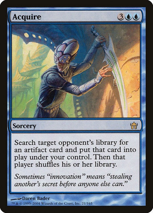 Card # 21  Acquire Fifth Dawn