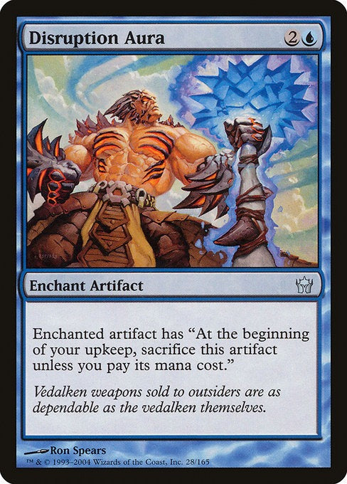Card # 28  Disruption Aura Fifth Dawn