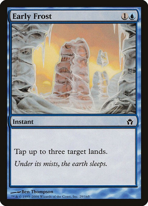 Card # 29  Early Frost Fifth Dawn