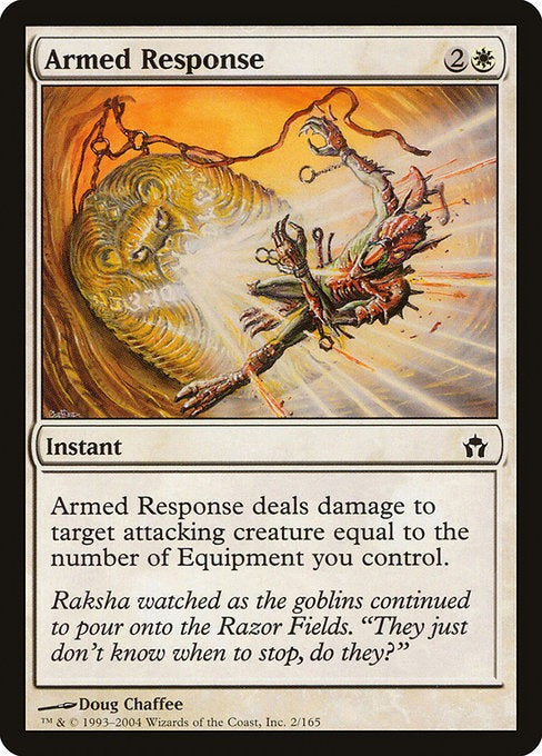 Card # 2  Armed Response Fifth Dawn