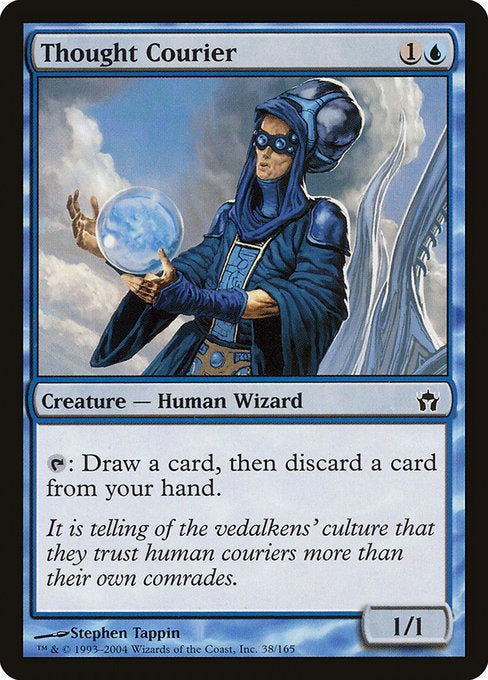Card # 38  Thought Courier Fifth Dawn