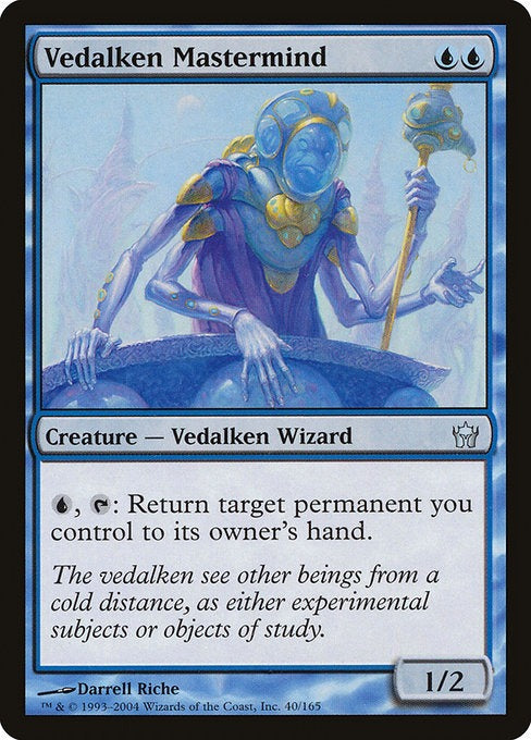 Card # 40  Vedalken Mastermind Fifth Dawn