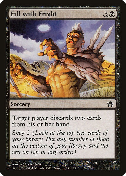 Card # 50  Fill with Fright Fifth Dawn