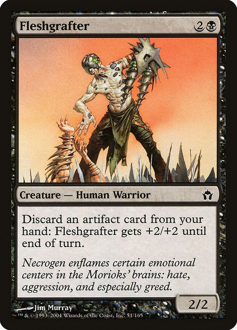 Card # 51  Fleshgrafter Fifth Dawn