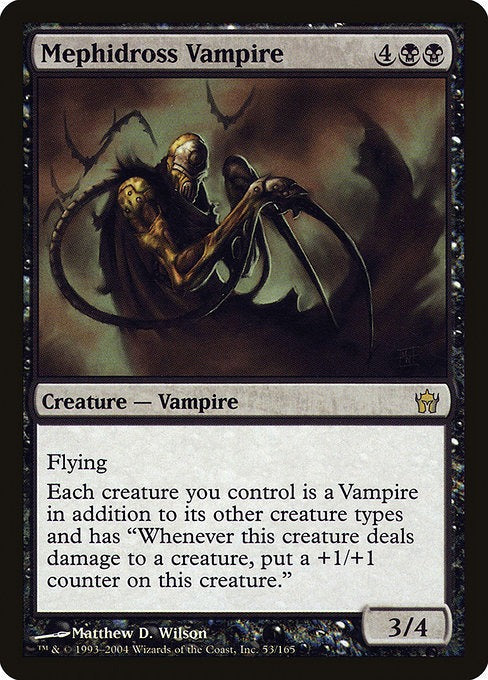 Card # 53  Mephidross Vampire Fifth Dawn