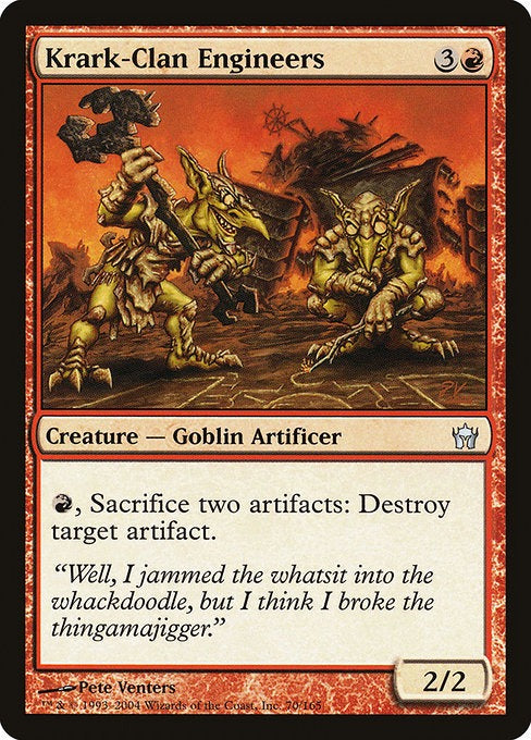 Card # 70  Krark-Clan Engineers Fifth Dawn