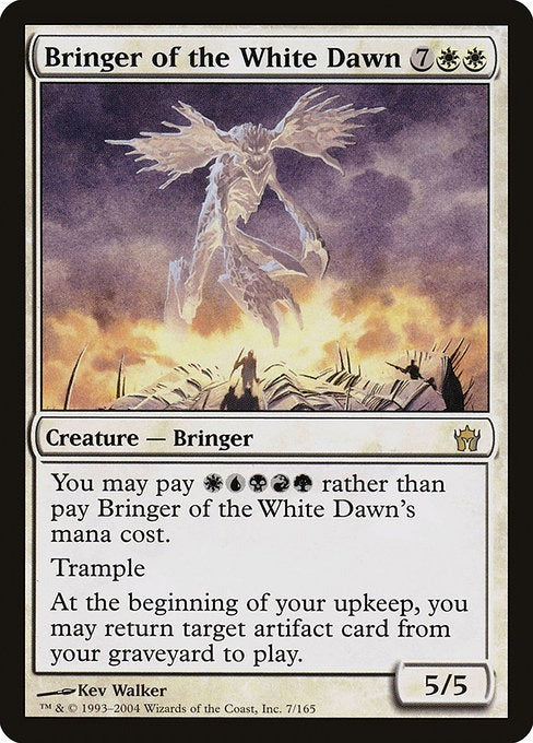 Card # 7  Bringer of the White Dawn Fifth Dawn