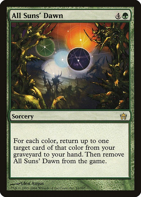 Card # 81  All Suns' Dawn Fifth Dawn