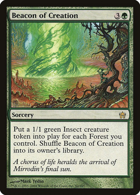 Card # 82  Beacon of Creation Fifth Dawn