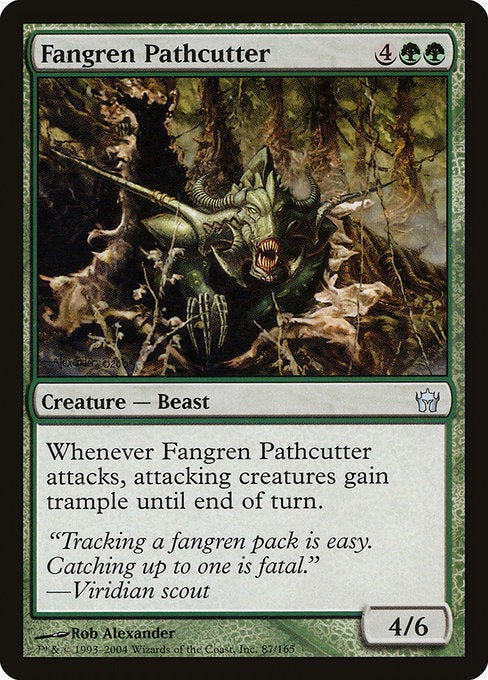 Card # 87  Fangren Pathcutter Fifth Dawn