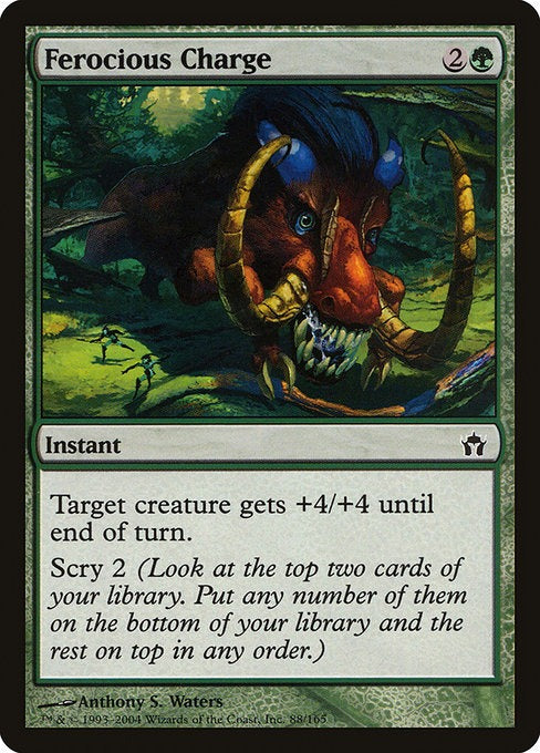 Card # 88  Ferocious Charge Fifth Dawn