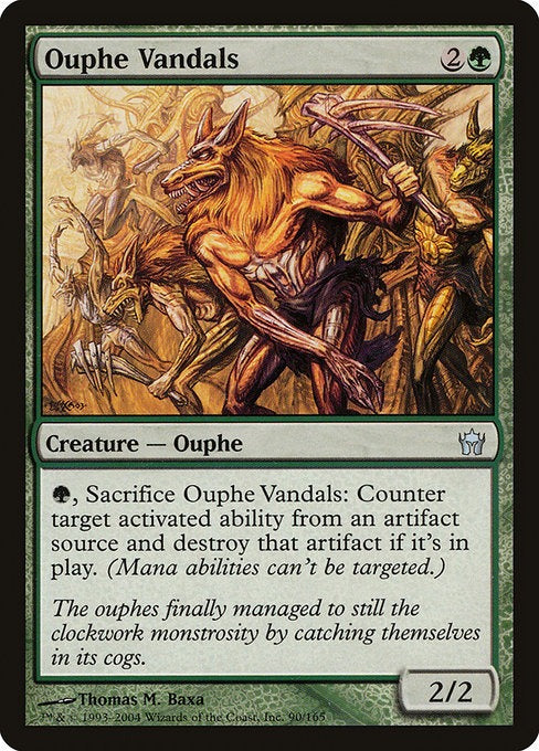 Card # 90  Ouphe Vandals Fifth Dawn
