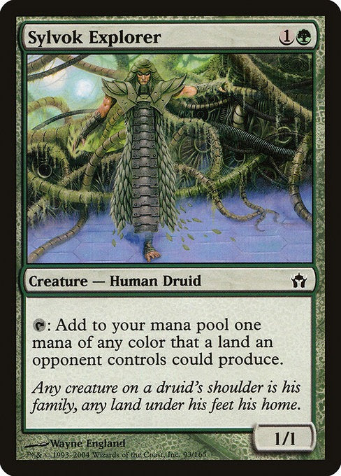 Card # 93  Sylvok Explorer Fifth Dawn