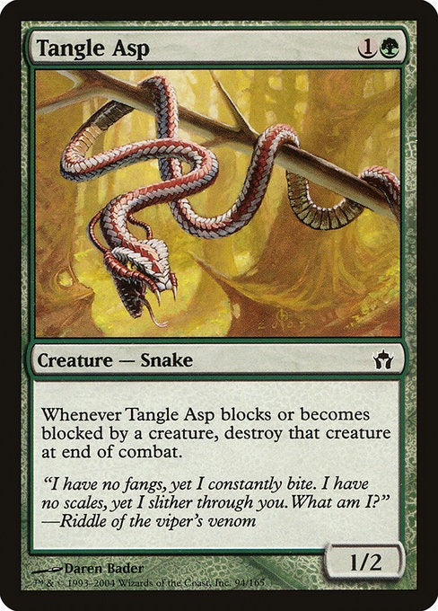 Card # 94  Tangle Asp Fifth Dawn