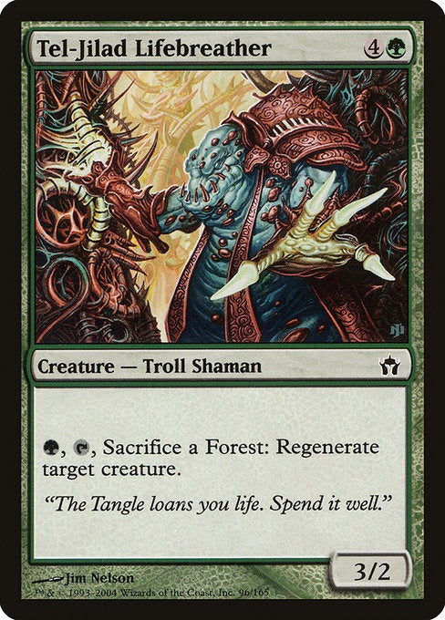 Card # 96  Tel-Jilad Lifebreather Fifth Dawn