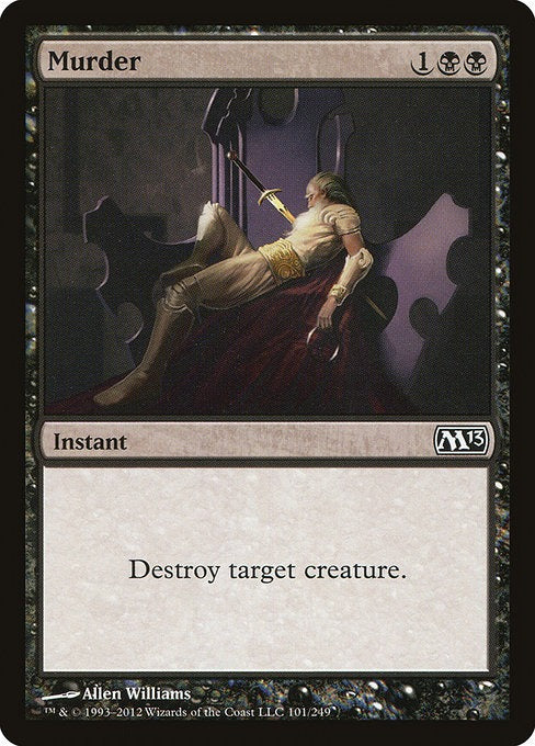Murder M 13 Card # 97