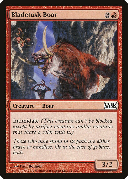 Bladetusk Boar M 13 Card # 117