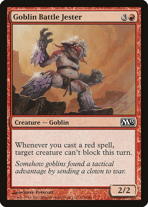 Goblin Battle Jester M 13 Card # 131