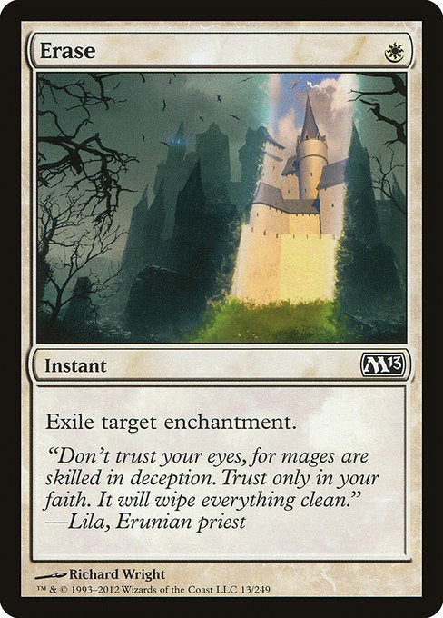 Erase M 13 Card # 13