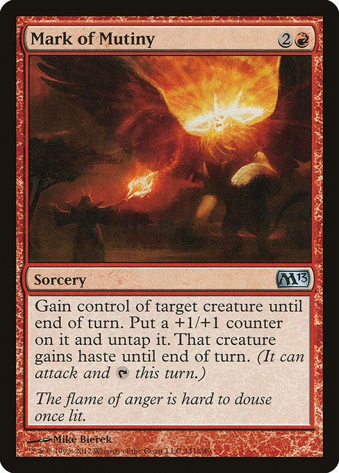 Mark of Mutiny M 13 Card # 136