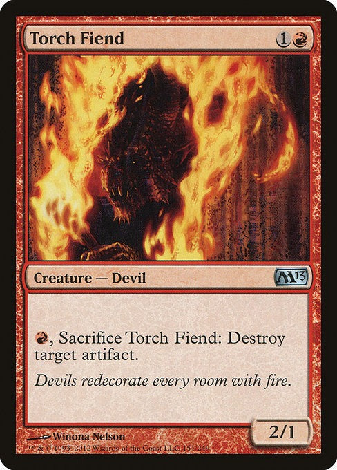 Torch Fiend M 13 Card # 145