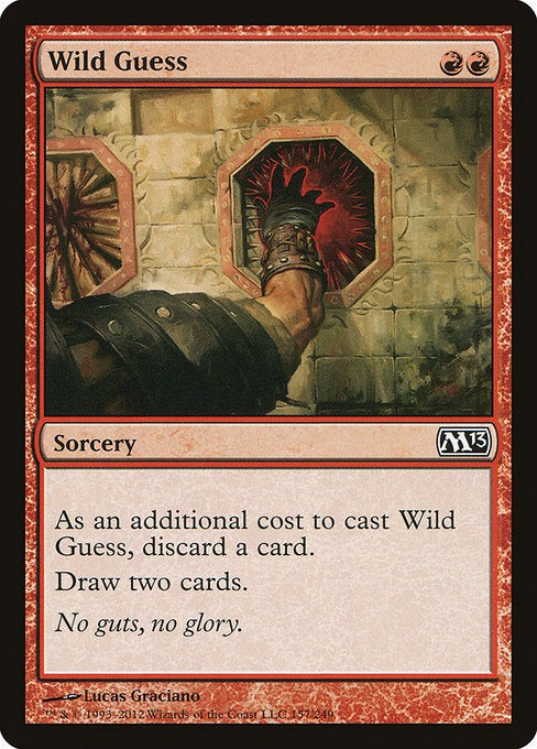 Wild Guess M 13 Card # 151